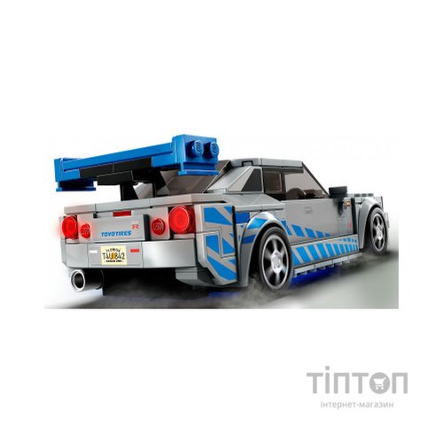 Конструктор LEGO Speed Champions «Подвійний форсаж» Nissan Skyline GT-R (R34) 319 деталей (76917)