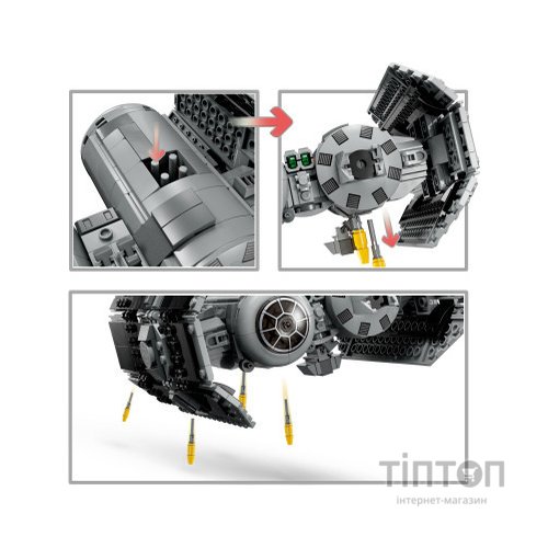 Конструктор LEGO Star Wars Бомбардувальник TIE 625 деталей (75347)