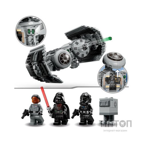 Конструктор LEGO Star Wars Бомбардувальник TIE 625 деталей (75347)