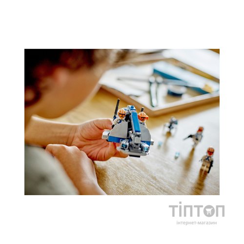 Конструктор LEGO Star Wars Клони-піхотинці Асоки 332-го батальйону. Бойовий набір 108 деталей (75359)