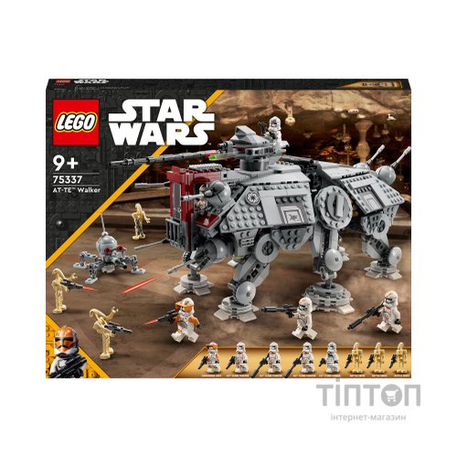 Конструктор LEGO Star Wars Крокохід AT-TE 1082 деталей (75337)