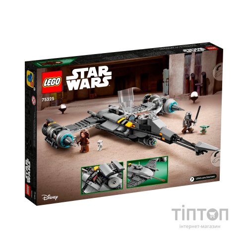 Конструктор LEGO Star Wars Мандалорський зоряний винищувач N-1, 412 деталей (75325)