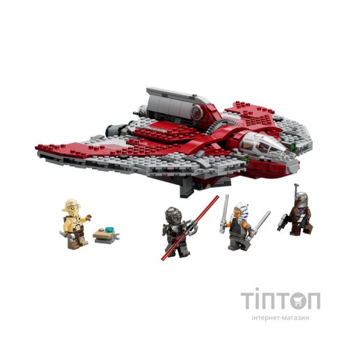 Конструктор LEGO Star Wars Шатл джедаїв T-6 Асоки Тано 601 деталь (75362)