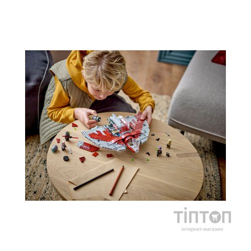 Конструктор LEGO Star Wars Шатл джедаїв T-6 Асоки Тано 601 деталь (75362)