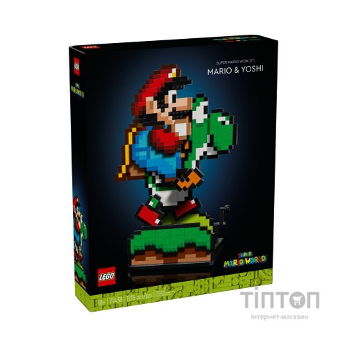 Конструктор LEGO Super Mario World: Маріо і Йоші (71438)