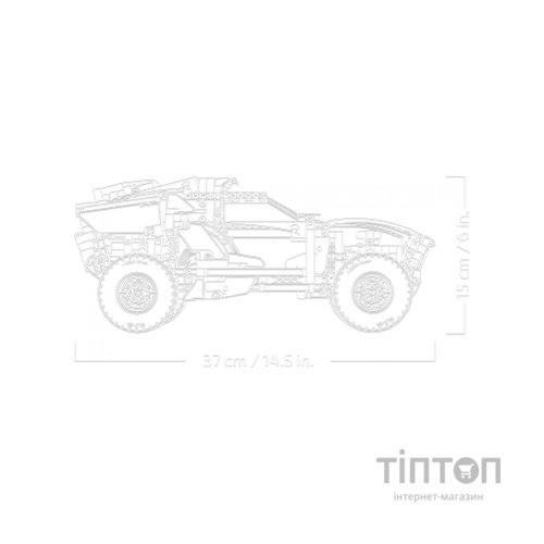 Конструктор LEGO Technic Audi RS Q e-tron 914 деталей (42160)