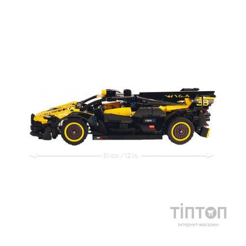 Конструктор LEGO Technic Bugatti Bolide 905 деталей (42151)