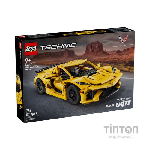 Конструктор LEGO Technic Chevrolet Corvette Stingray (42205)