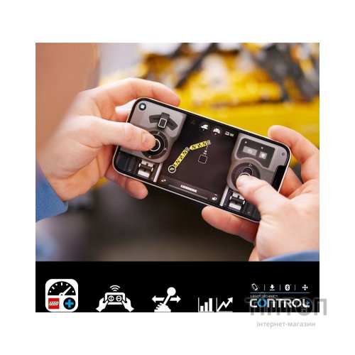 Конструктор LEGO Technic Гусеничний підйомний кран Liebherr LR 13000 2883 деталі (42146)