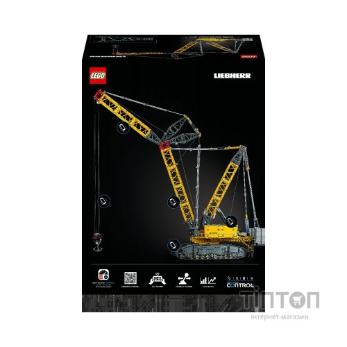 Конструктор LEGO Technic Гусеничний підйомний кран Liebherr LR 13000 2883 деталі (42146)