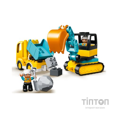Конструктор LEGO Вантажівка і гусеничний екскаватор (10931)
