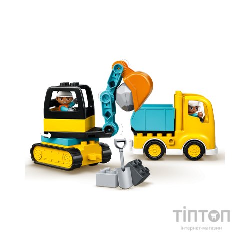 Конструктор LEGO Вантажівка і гусеничний екскаватор (10931)