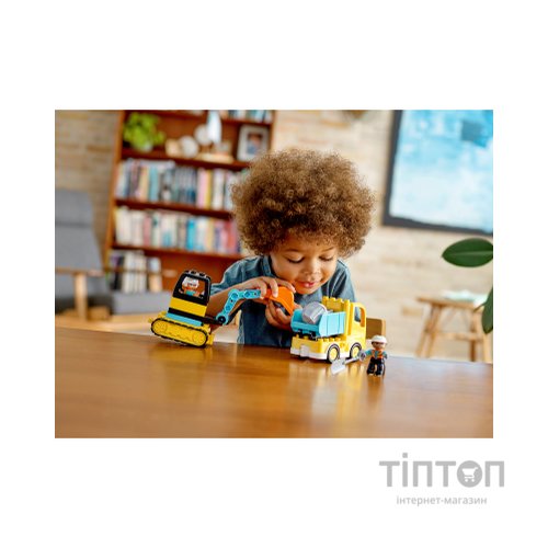 Конструктор LEGO Вантажівка і гусеничний екскаватор (10931)