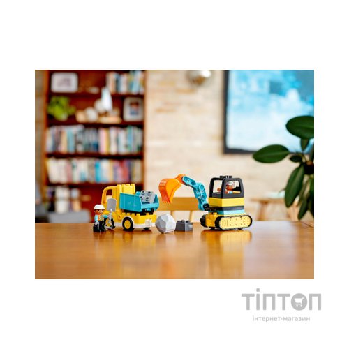 Конструктор LEGO Вантажівка і гусеничний екскаватор (10931)