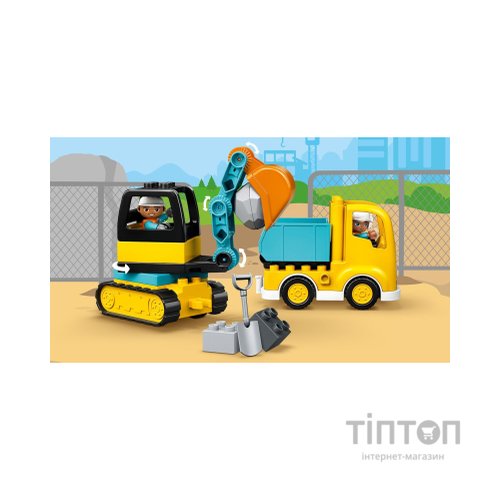 Конструктор LEGO Вантажівка і гусеничний екскаватор (10931)