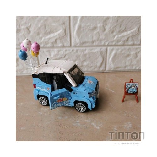Конструктор LOZ mini Автомобіль MINI блакитний (1131)