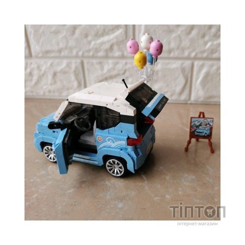 Конструктор LOZ mini Автомобіль MINI блакитний (1131)