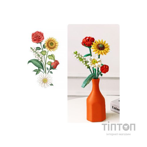 Конструктор LOZ mini Букет квітів 3 (1659)