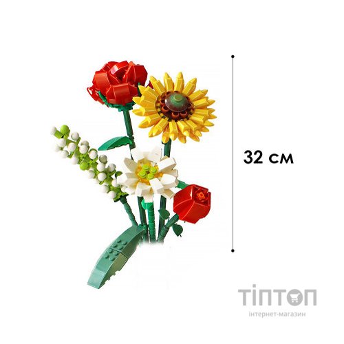 Конструктор LOZ mini Букет квітів 3 (1659)