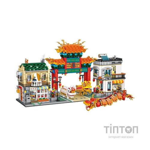 Конструктор LOZ mini Чайнатаун без фігурок (1030)