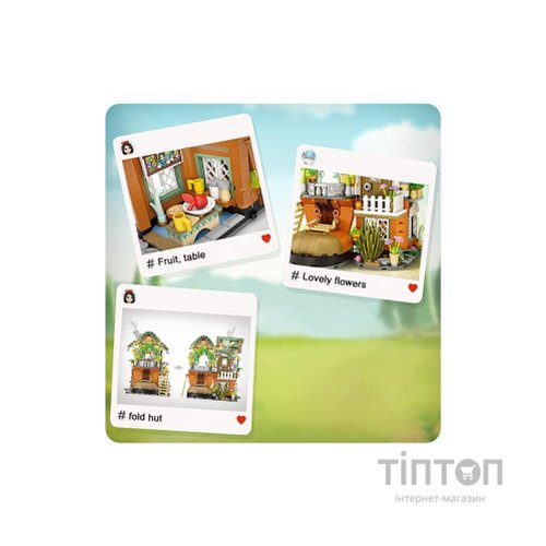 Конструктор LOZ mini Хижина гномів без фігурок (1226)