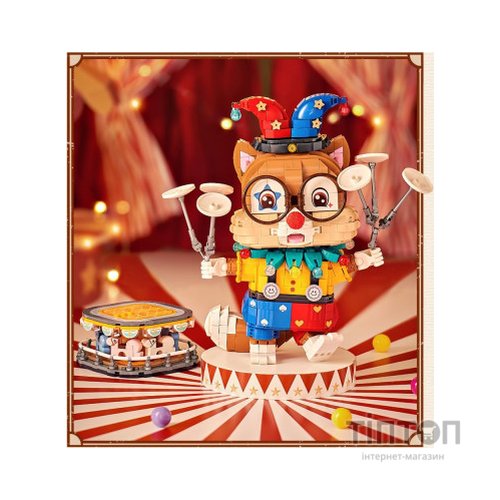 Конструктор LOZ mini Клоун Білка (1947)