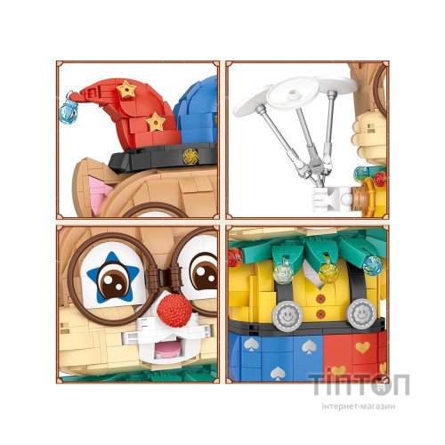 Конструктор LOZ mini Клоун Білка (1947)