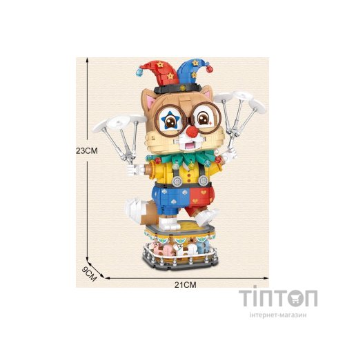 Конструктор LOZ mini Клоун Білка (1947)