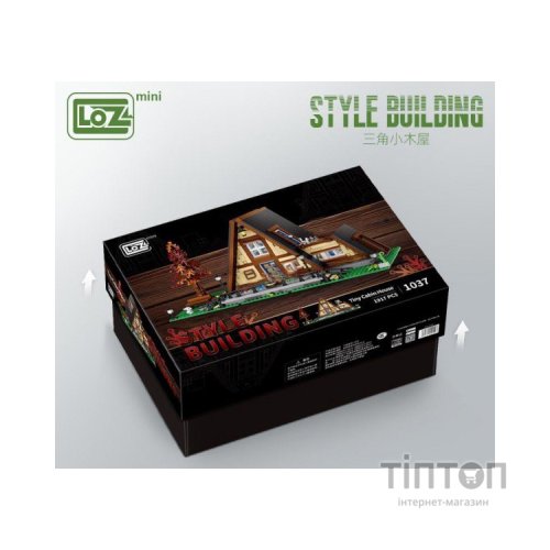 Конструктор LOZ mini Крихітний будиночок-хижина без фігурок (1037)