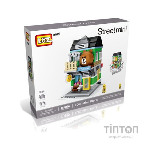 Конструктор LOZ mini Магазин Маленький ведмедик (1630)