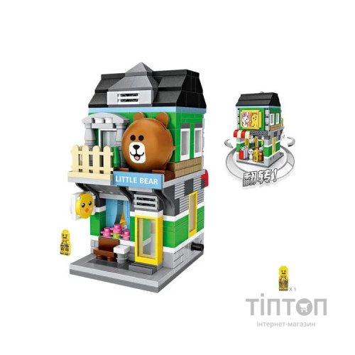 Конструктор LOZ mini Магазин Маленький ведмедик (1630)