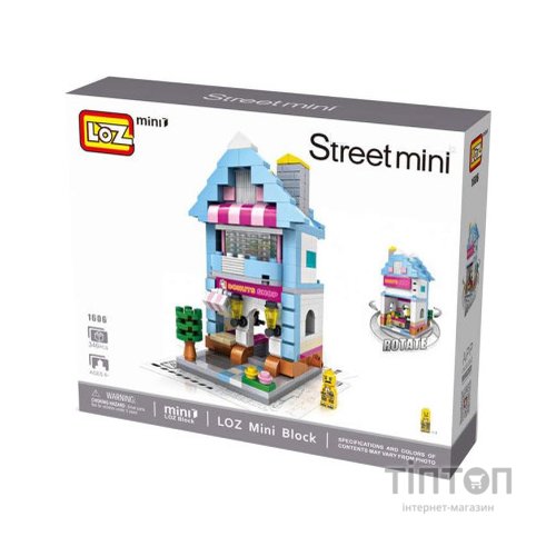 Конструктор LOZ mini Магазин солодощів (1606)