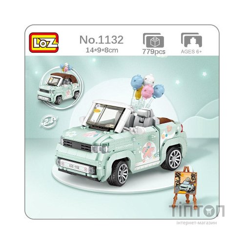 Конструктор LOZ mini Міні-кабріолет (1132)
