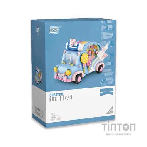 Конструктор LOZ mini Райдужний автомобіль (1133)
