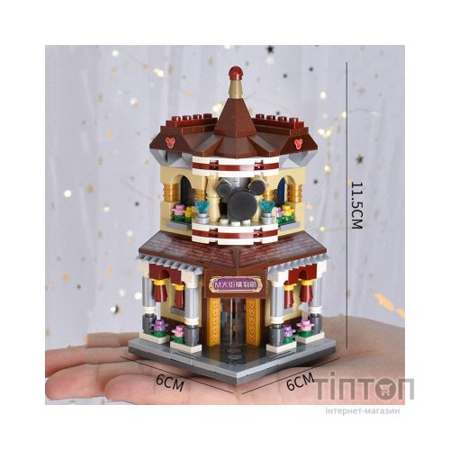 Конструктор LOZ mini Вулиця М торгова галерея (1632)