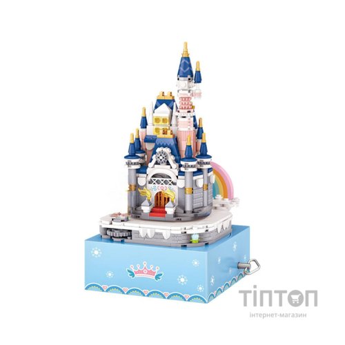 Конструктор LOZ mini Замок (музична скринька) без фігурок (1220)