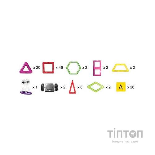 Конструктор Магнікон 118 деталей Plastic box (MK-118)