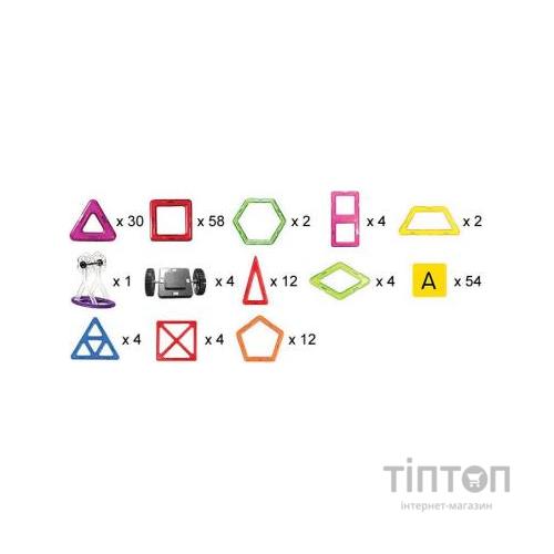 Конструктор Магнікон 198 деталей Plastic box (MK-198)