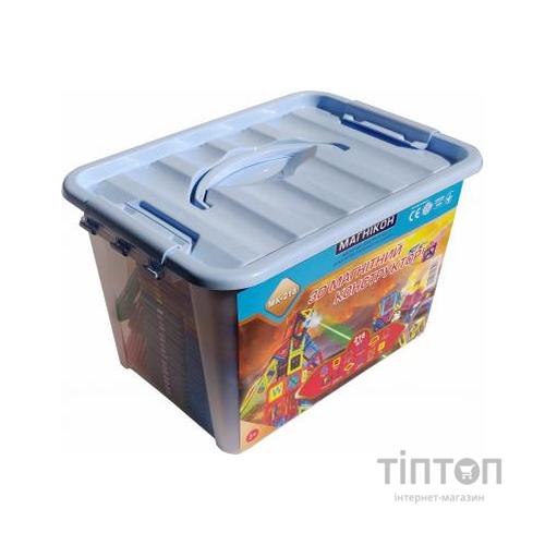 Конструктор Магнікон 218 деталей Plastic box (MK-218)