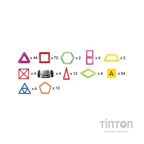 Конструктор Магнікон 218 деталей Plastic box (MK-218)