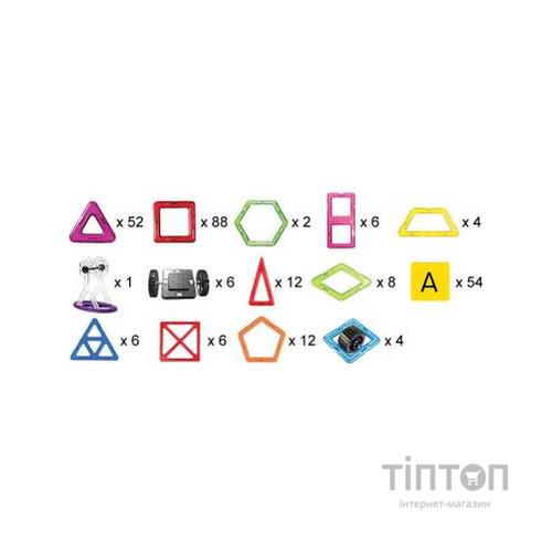 Конструктор Магнікон 268 деталей Plastic box (MK-268)