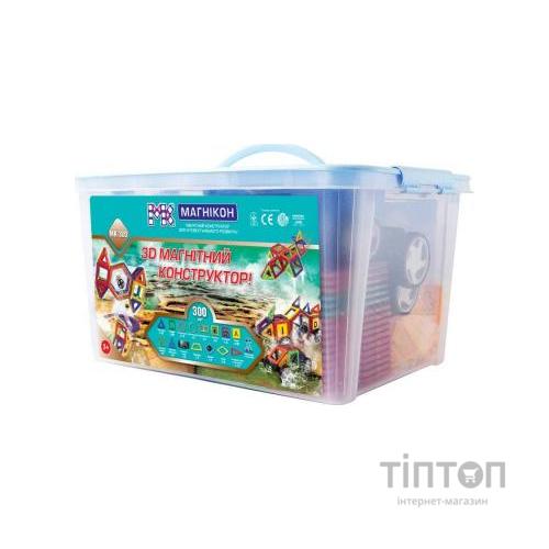 Конструктор Магнікон 300 деталей Plastic box (MK-300)