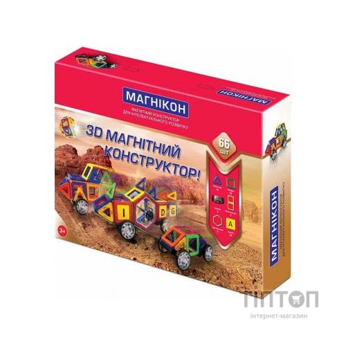 Конструктор Магнікон 66 деталей (MK-66)