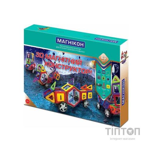 Конструктор Магнікон 83 детали (MK-83)