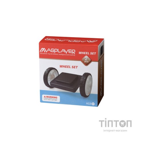 Конструктор Magplayer Платформа на колесах 2 эл. (MPB-2)