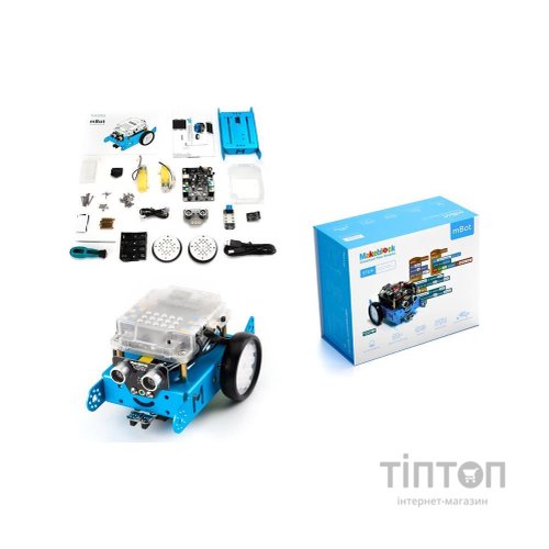 Конструктор Makeblock Робот mBot v1.1 BT Blue (P1050017)