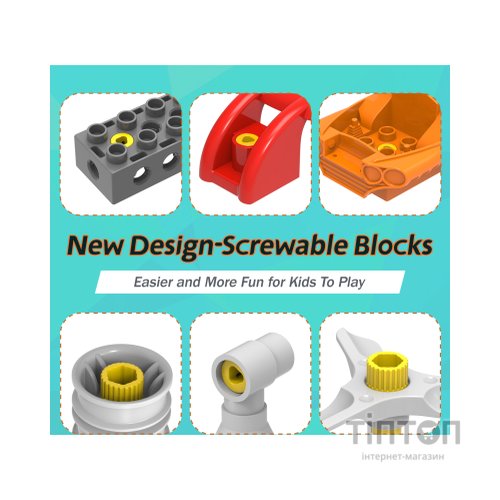 Конструктор Makerzoid Big Building Blocks-Mechanical Engineering Team (MKZ-OBK-MET)