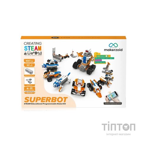 Конструктор Makerzoid Superbot Educational Building Blocks (MKZ-ID-SPB)