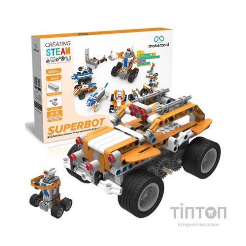 Конструктор Makerzoid Superbot Educational Building Blocks (MKZ-ID-SPB)