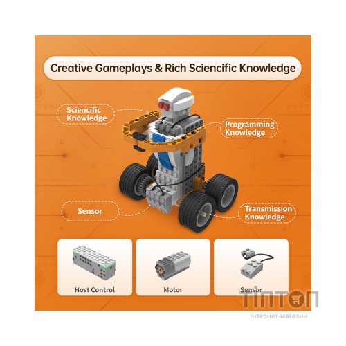 Конструктор Makerzoid Superbot Educational Building Blocks (MKZ-ID-SPB)